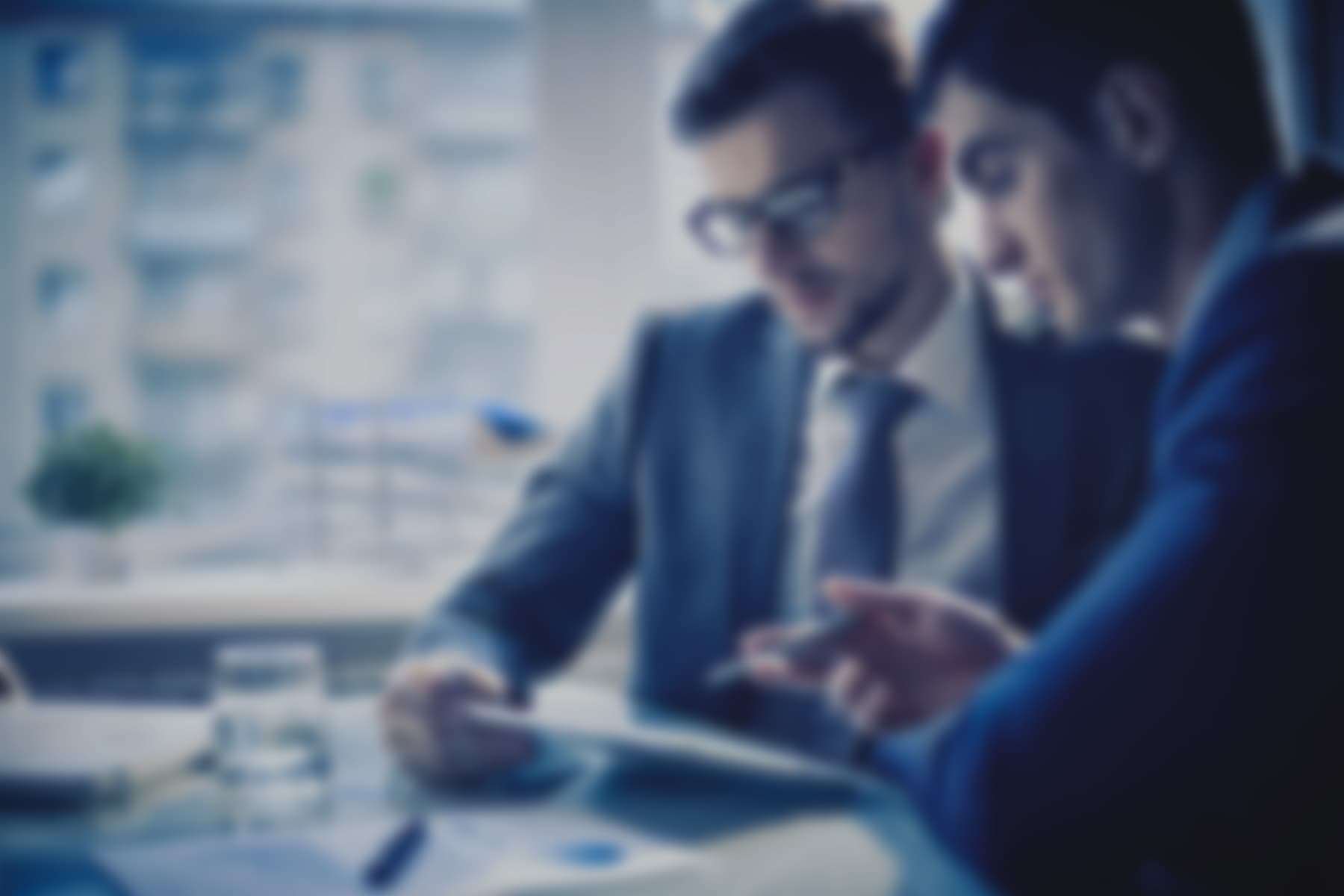 Geschäftsszene mit Beratung